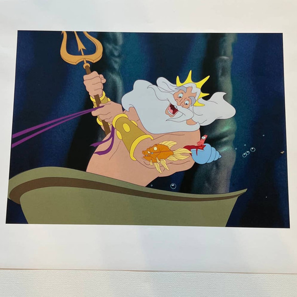 Disney’s the Little Mermaid Re-release Lithographs - Picture 5 of 5